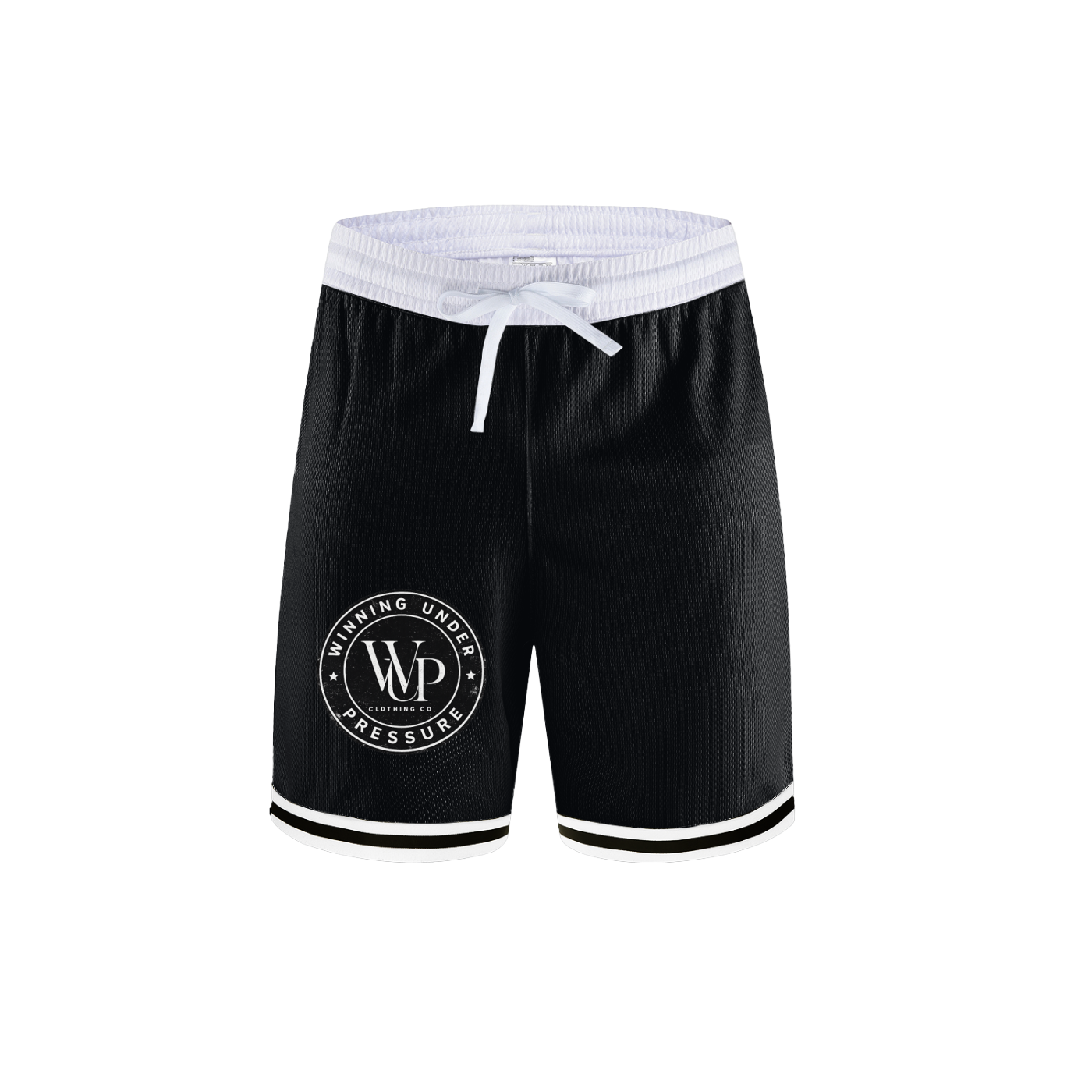 Circle Logo Classic Stripe Trim Basketball Shorts