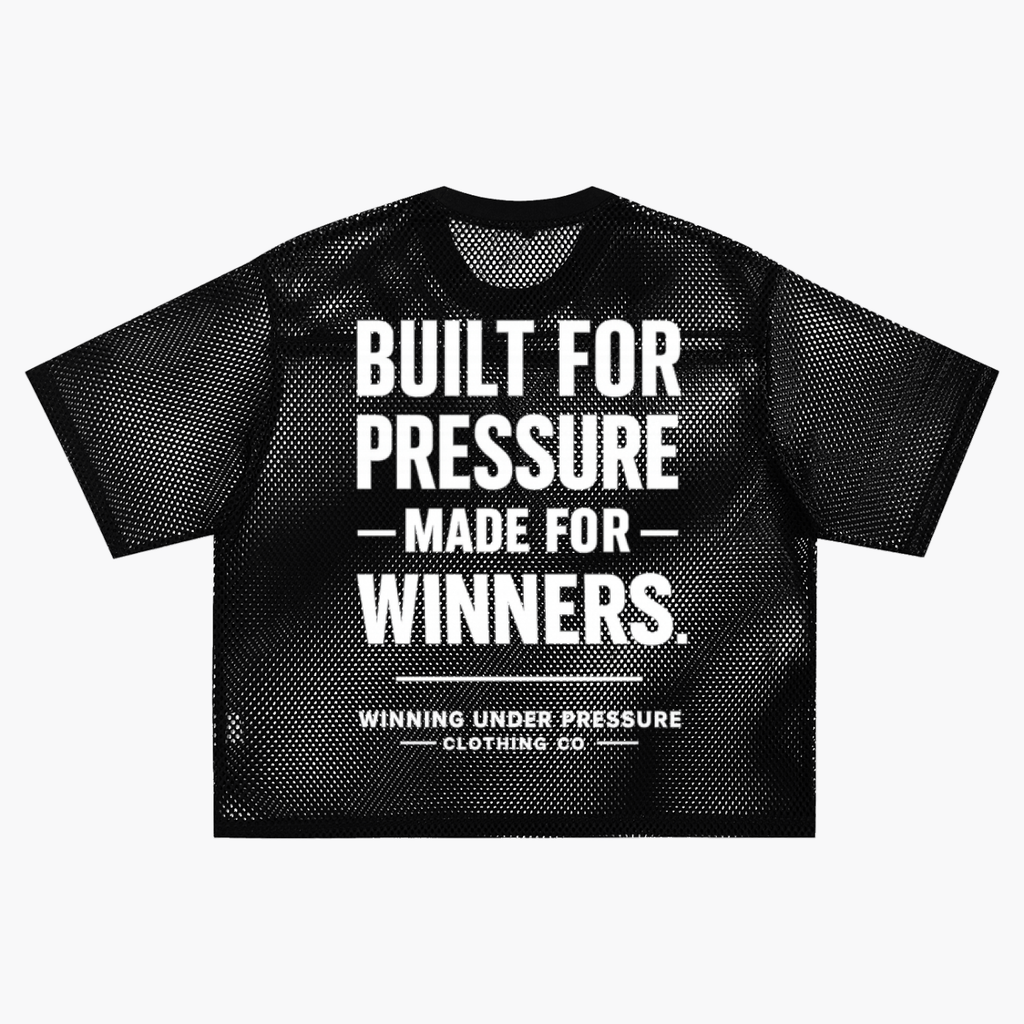 Crown See-through Boxy Net T-Shirt