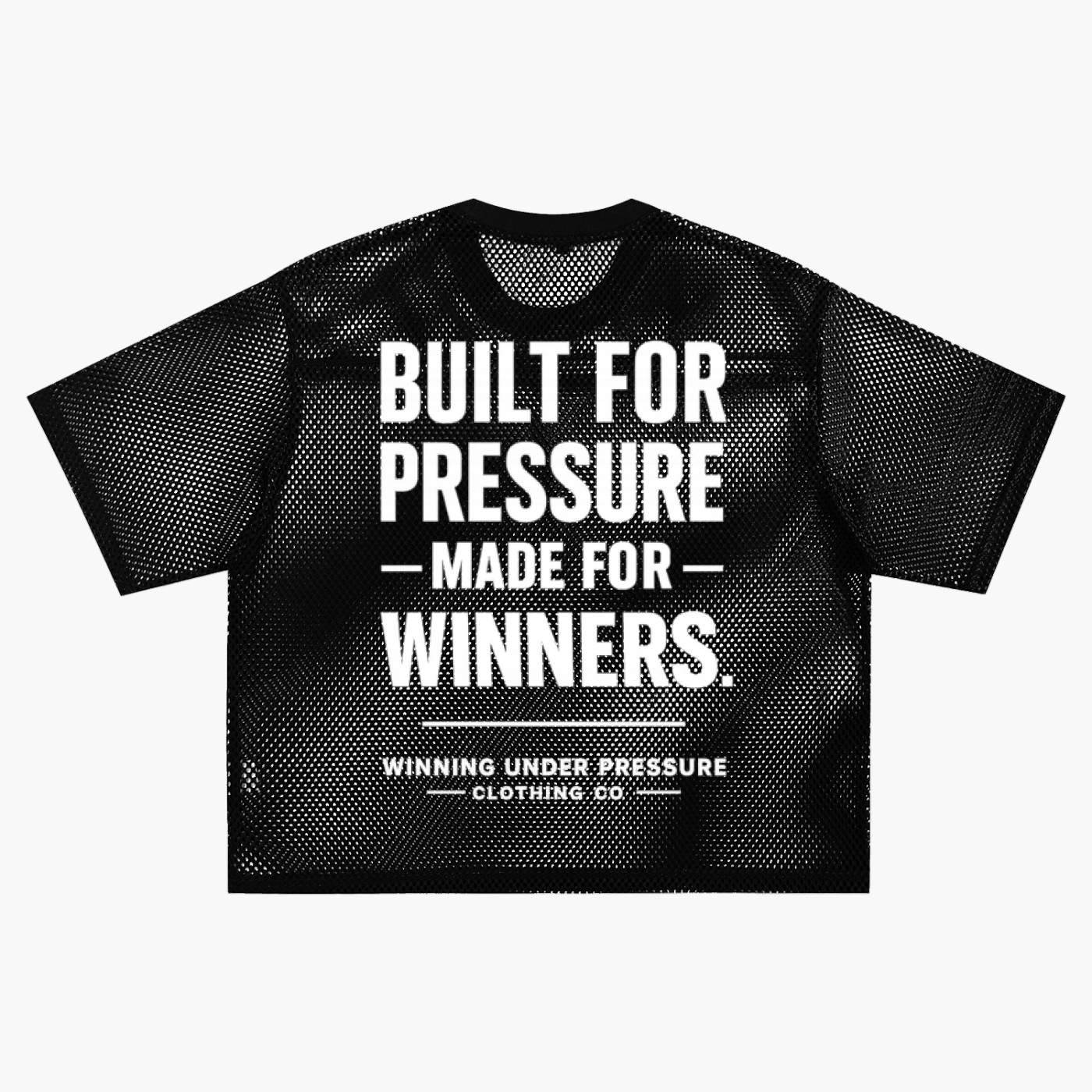 Crown See-through Boxy Net T-Shirt