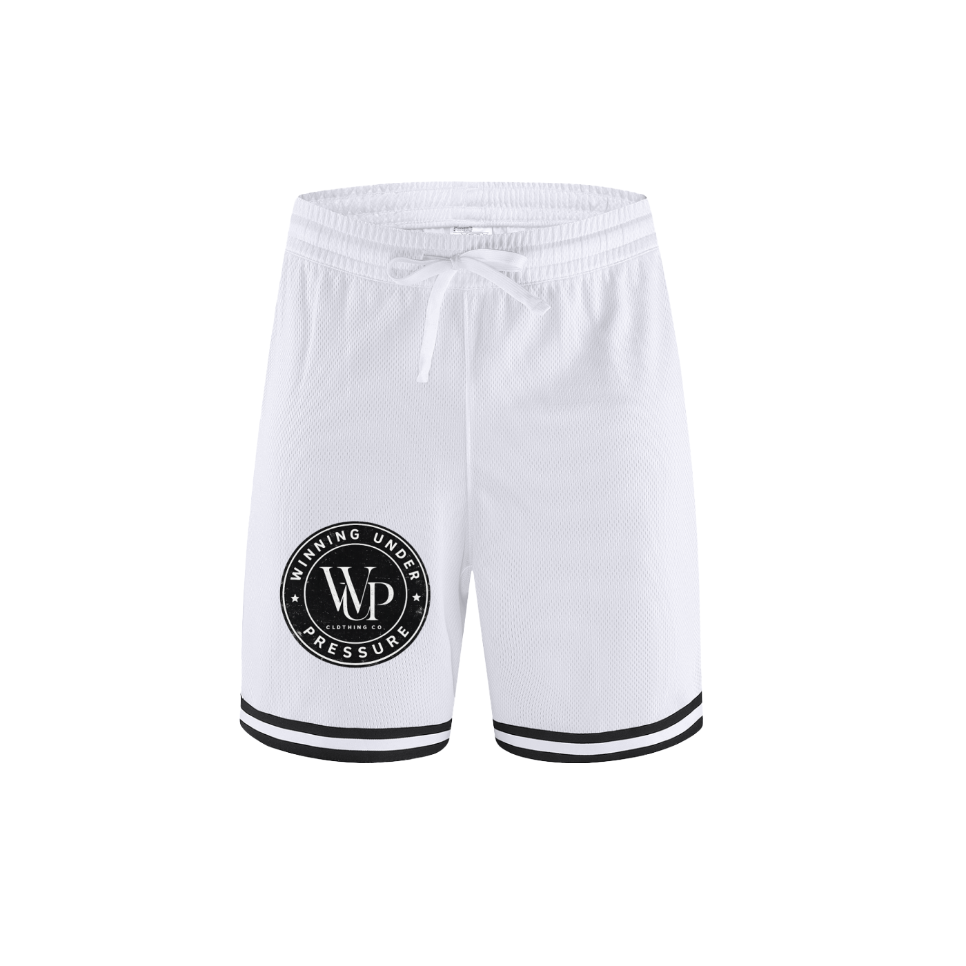 Circle Logo Classic Stripe Trim Basketball Shorts