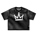 Crown See-through Boxy Net T-Shirt